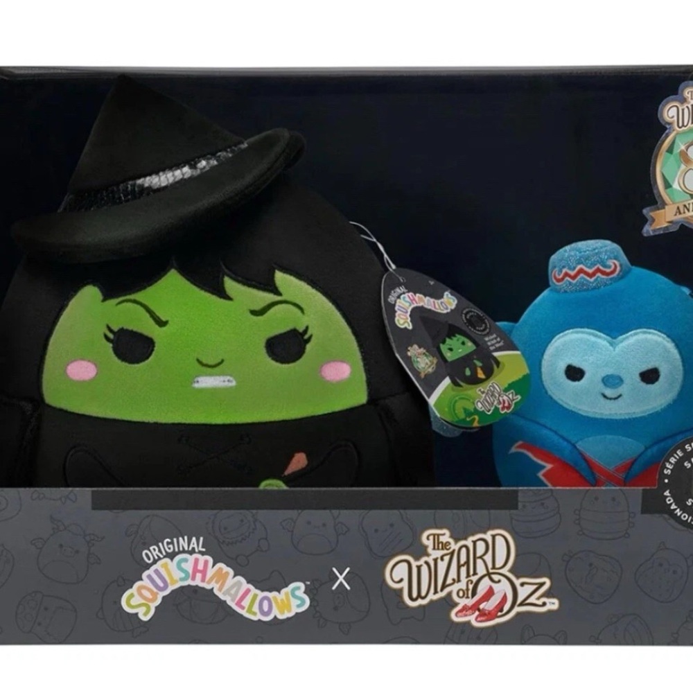 Squishmallows WICKED WITCH OF THE WEST  Boxed Set Wizard Of Oz 85th Anniversary